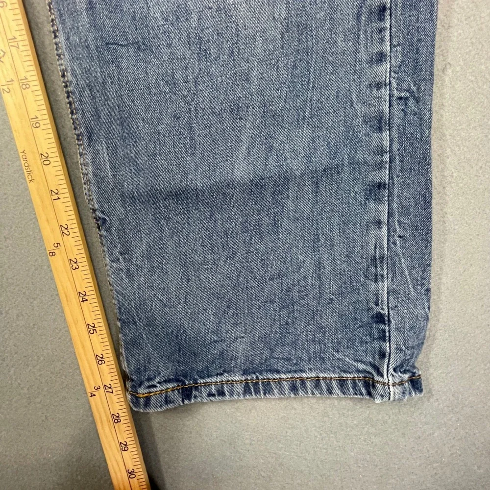 Levi's Blue 541 Athletic Taper Denim Jeans Mens 48x30